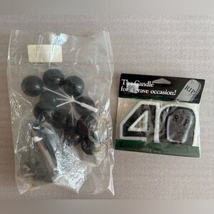 40th Birthday “Grim Reaper” Cake Decoration Set